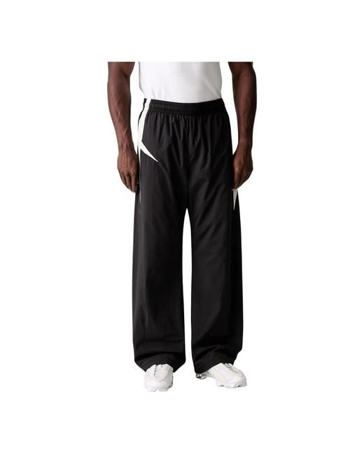 Wide Trousers Represent de hombre de color Black