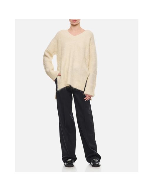 Loulou de Saison Black Juno Bundfaltenhose