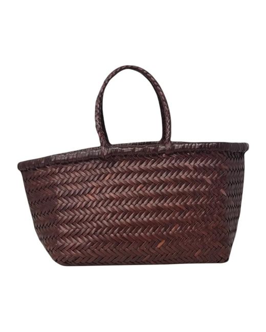 Tote Bags di Dragon Diffusion in Red