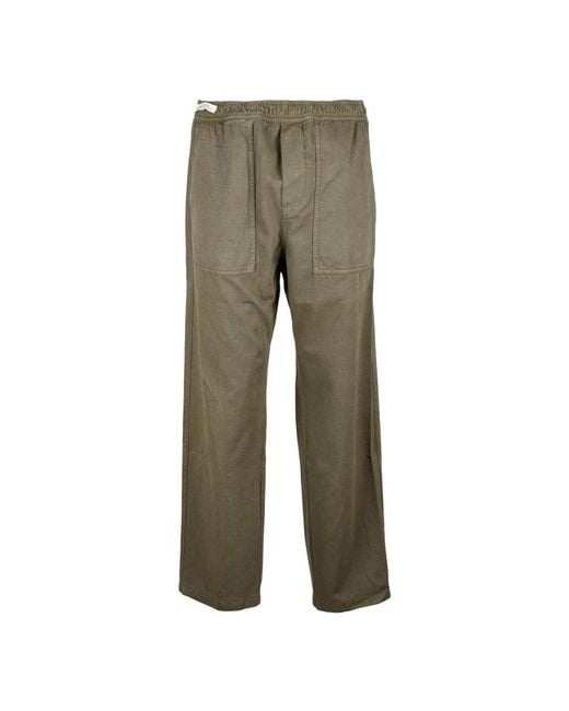 Paul & Shark Bequeme Chino Hose Mit Elastischem Bund in Gray für Herren