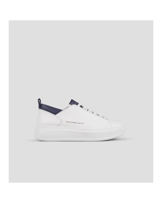 Alexander Smith White Sneakers for men