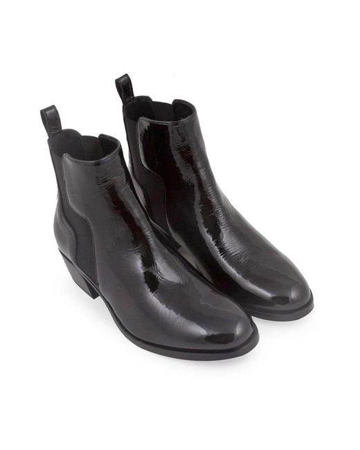 Pierre Hardy Black Cowboy Boots
