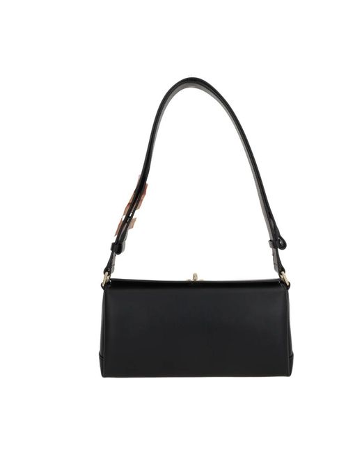 Plan C Black Shoulder Bags
