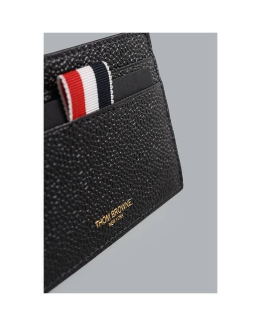 Thom Browne Black Wallets & Cardholders for men