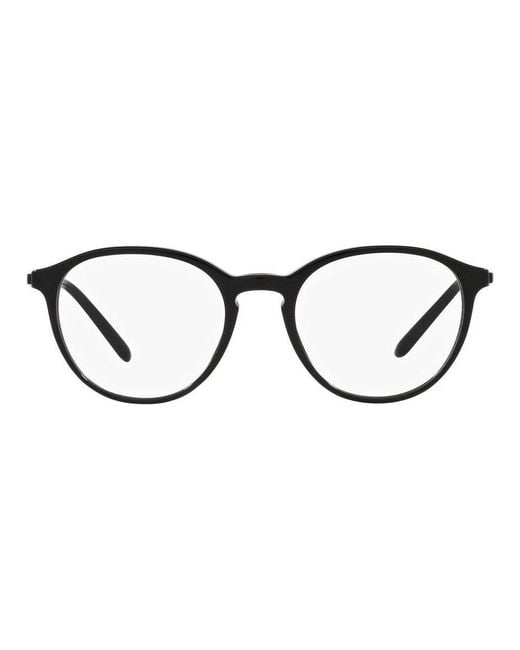Giorgio Armani Black Glasses