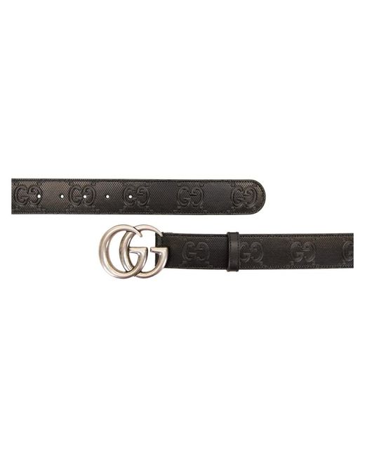 Gucci Black Belts for men