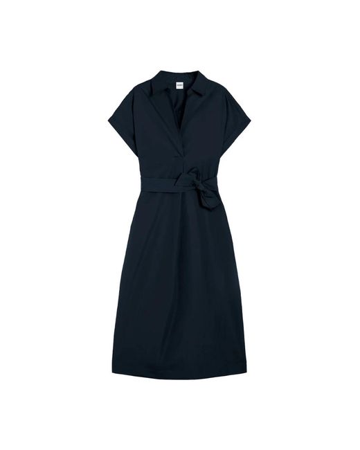 Aspesi Blue Midi Dresses