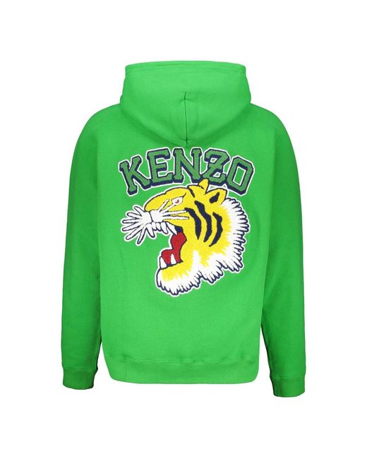 KENZO Green Hoodies for men