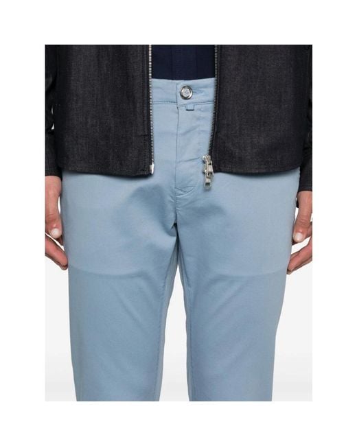 Jacob Cohen Blue Chinos for men