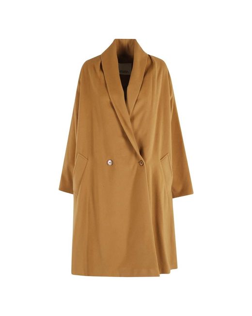 Isabel Marant Brown Double-Breasted Coats