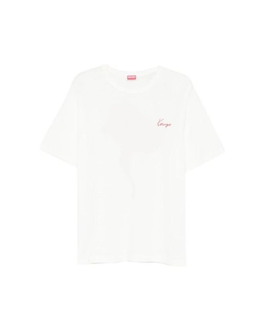 KENZO White T-Shirts for men