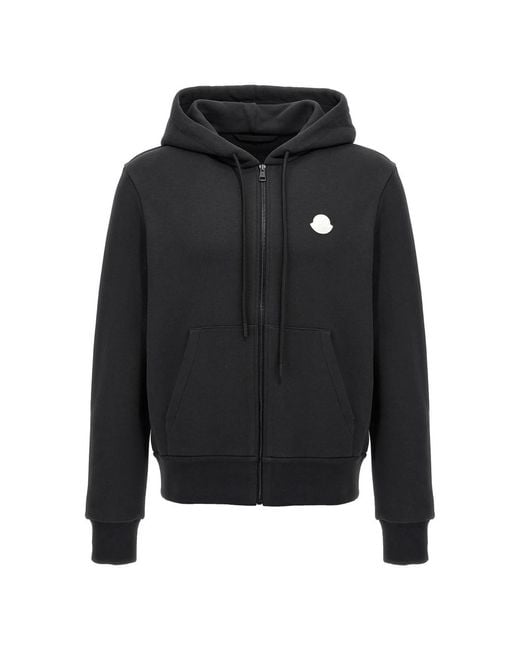 Zip-Throughs Moncler de hombre de color Black
