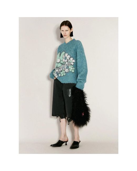 Knitwear > round-neck knitwear Martine Rose en coloris Blue
