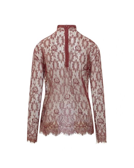 Dolce & Gabbana Purple Blouses