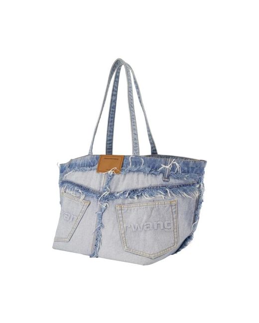 Alexander Wang Blue Shopping Bags