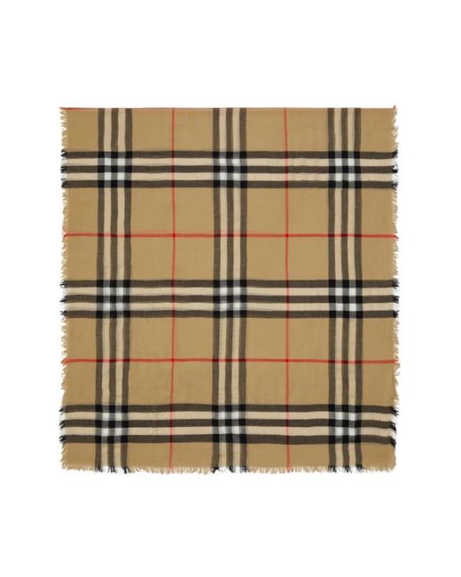 Burberry Green Winter Scarves