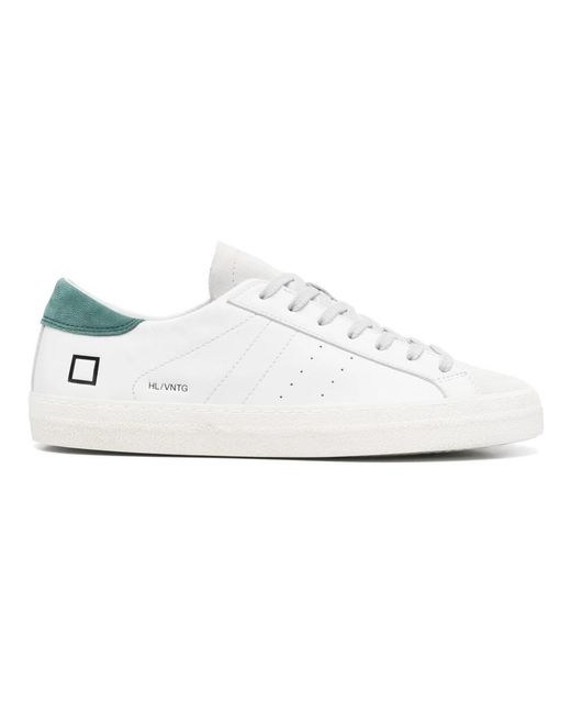 Date White Sneakers for men
