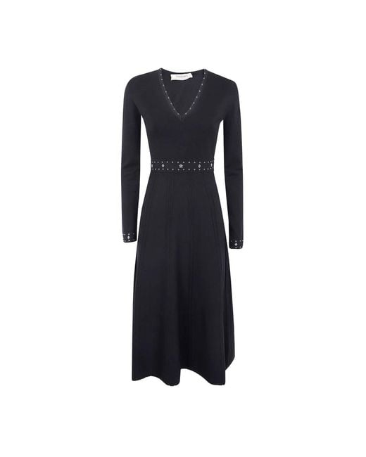 Twinset Black Schwarzes Kleid Set Elegant Chic