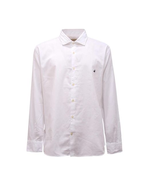 Brooksfield Purple Formal Shirts for men