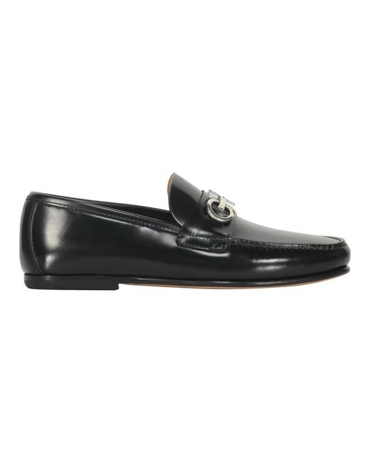 Loafers di Ferragamo in Black da Uomo