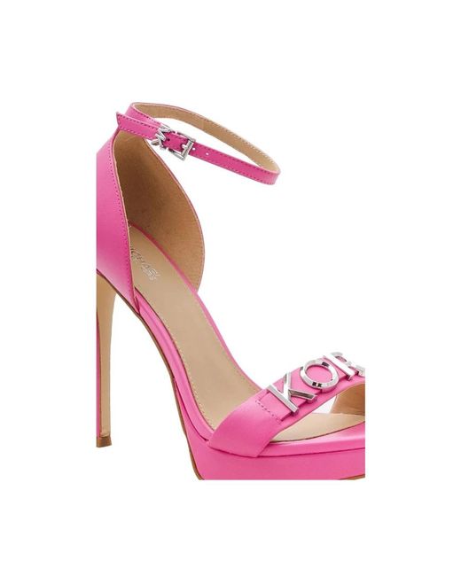 Michael Kors Pink High Heel Sandals