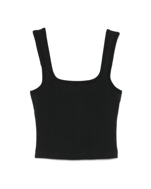 Entire studios Black Sleeveless Tops