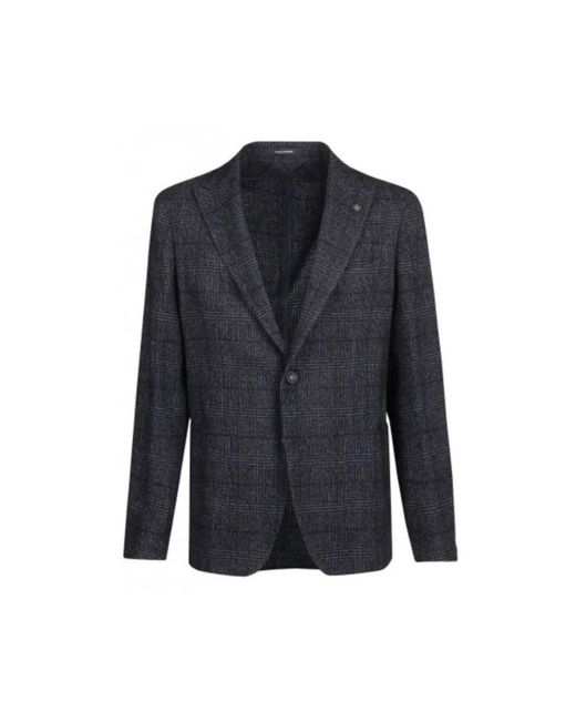 Tagliatore Single-Breasted Jasje in het Blue voor heren