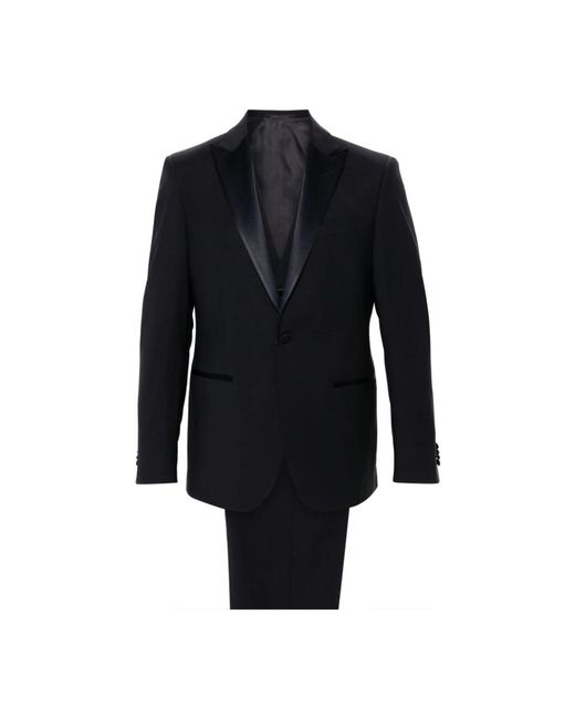 Corneliani Midnight suit set in Blue für Herren