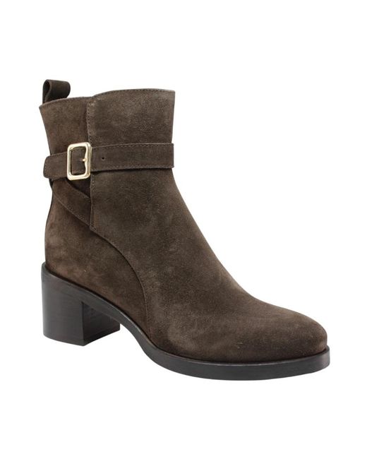 Sofia Len Brown Ankle Boot
