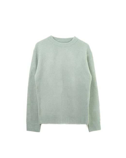Wax London Green Round-Neck Knitwear for men