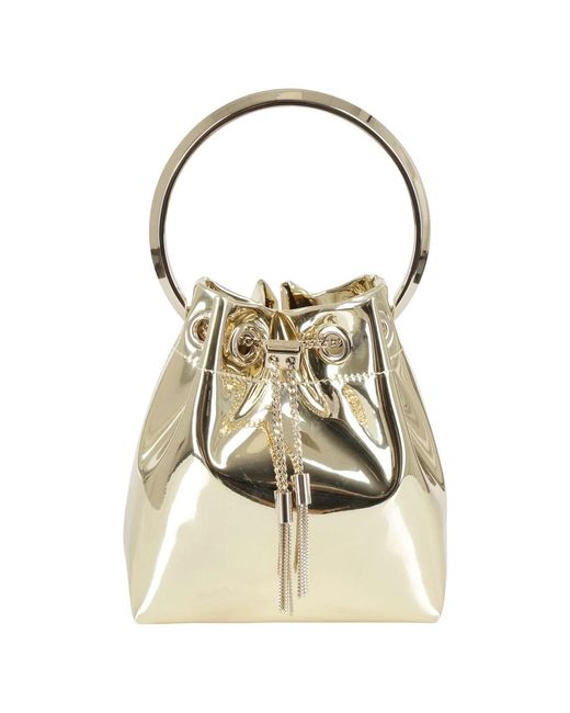 Jimmy Choo Metallic Bucket Bags