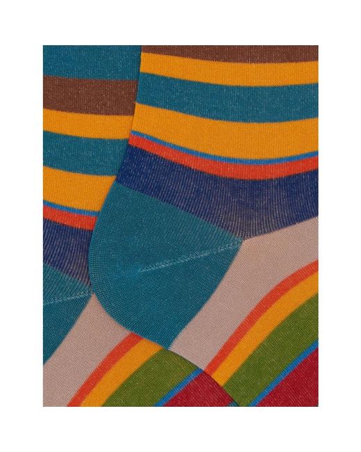Socks Gallo de hombre de color Blue