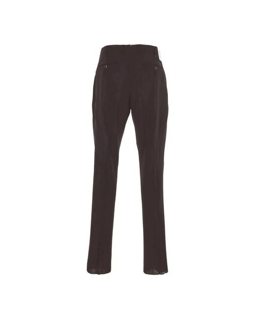PT Torino Gray Slim-Fit Trousers for men