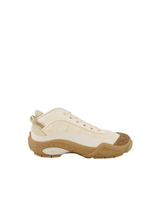 Fendi Natural Sneakers for men