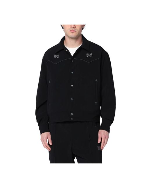 Needles Black Light Jackets for men