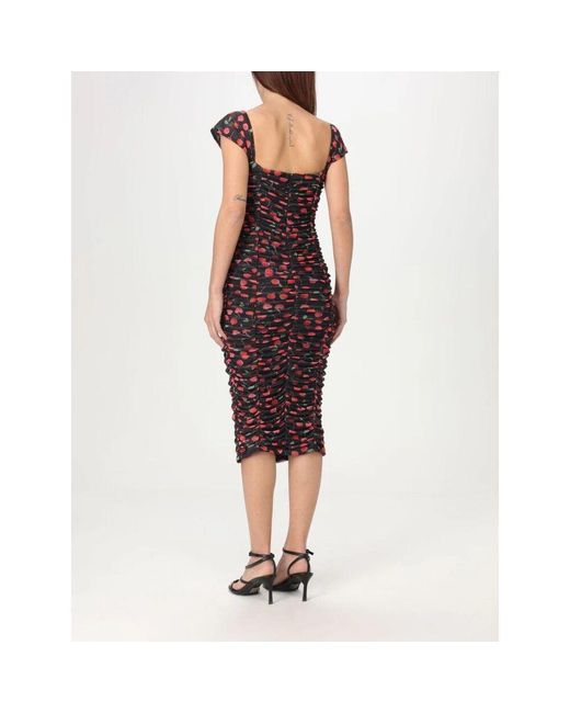 Mar De Margaritas Red Midi Dresses