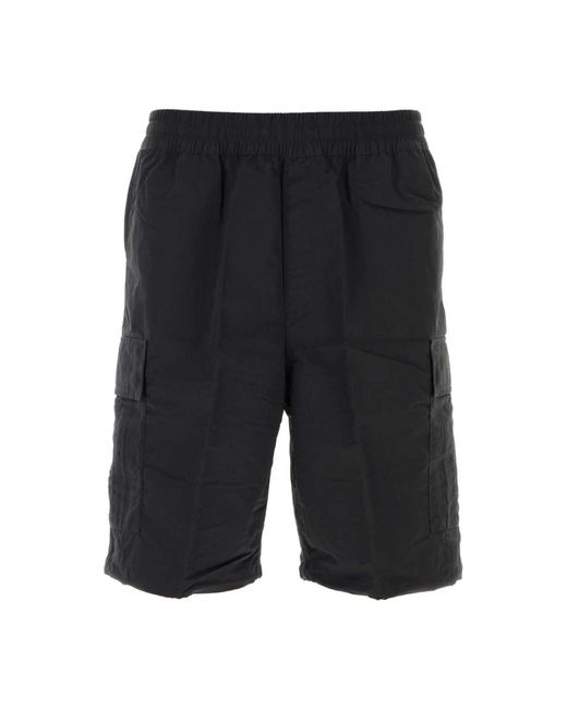 Carhartt Schwarze nylon cargo shorts in Black für Herren