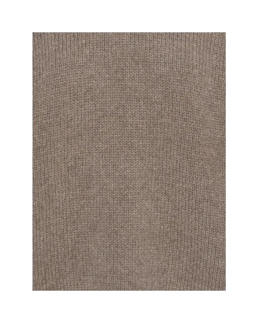ROTATE BIRGER CHRISTENSEN Gray Round-Neck Knitwear