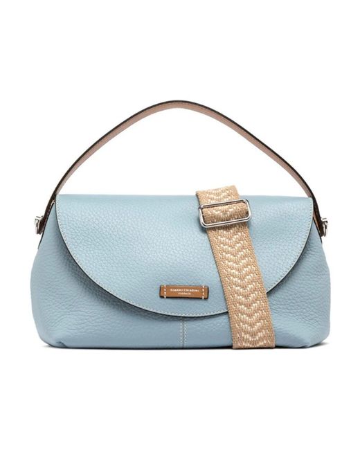 Gianni Chiarini Blue Stilvolle Schultertasche