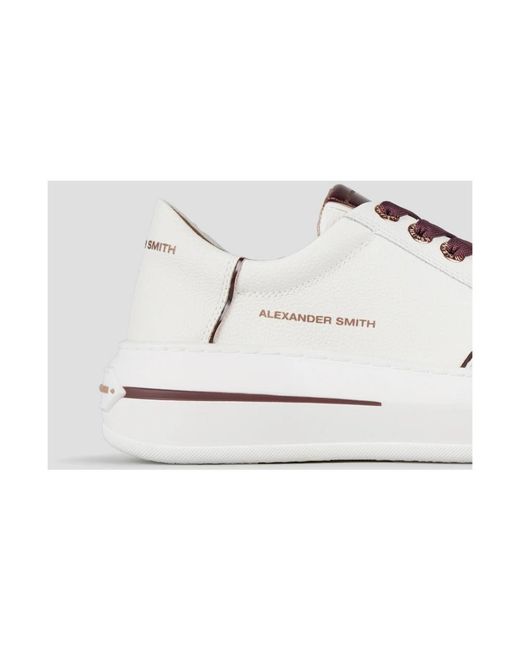 Alexander Smith White Sneakers