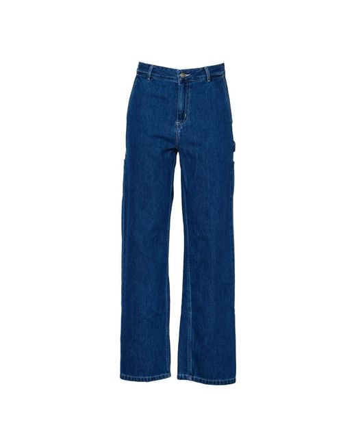 Carhartt Blue Loose-Fit Jeans