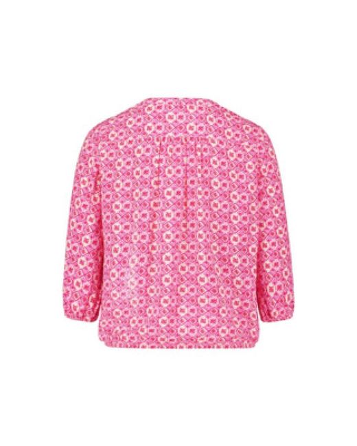 Cartoon Pink Rosa Erwachsenenbluse Stilvolles Design