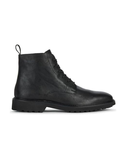 Geox Black Lace-Up Boots for men