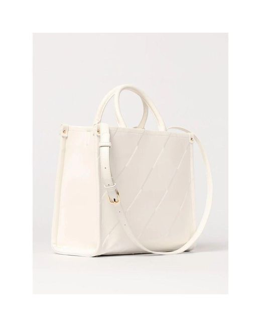Liu Jo Natural Weiße Stepp-Tote-Tasche