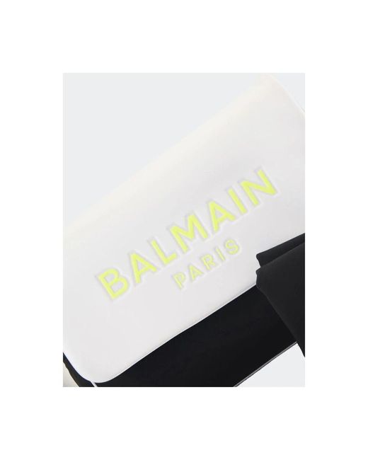 Cross Body Bags di Balmain in White