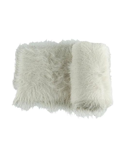 Dries Van Noten Green Winter Scarves