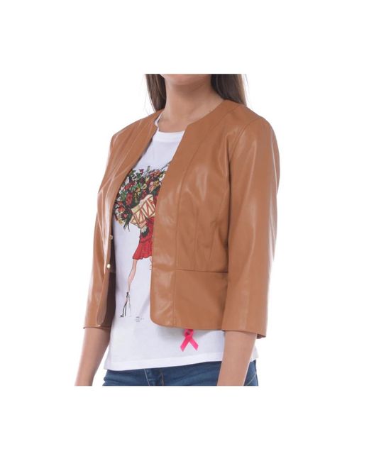 Nenette Night Jacket in het Brown