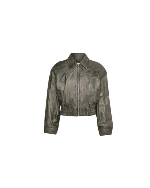 Jackets > leather jackets Han Kjobenhavn pour homme en coloris Green