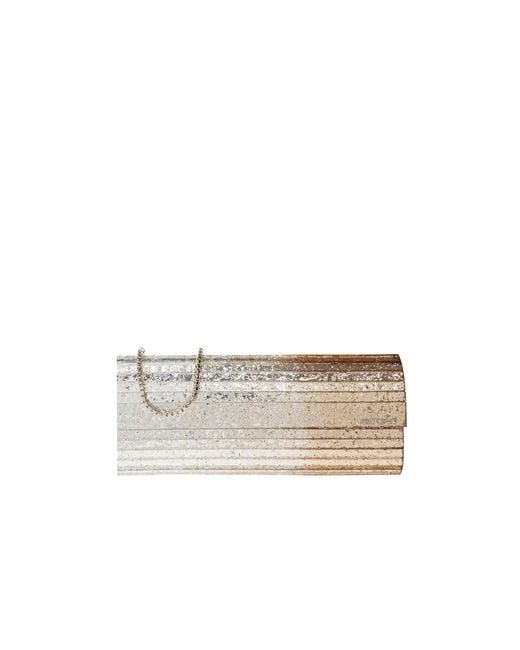 Jimmy Choo Clutches in het Metallic