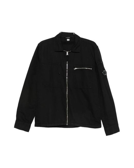 C P Company Black Light Jackets for men